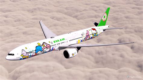 Eva Air Hello Kitty for Microsoft Flight Simulator MSFS