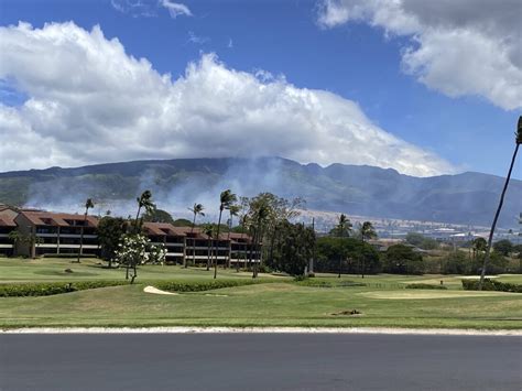 Evacuation order lifted after firefighters douse Maui brush fire near site of deadly Lahaina blaze
