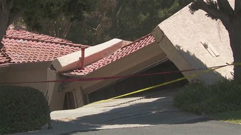 Evacuations ordered after landslide in L.A. County neighborhood destroys homes