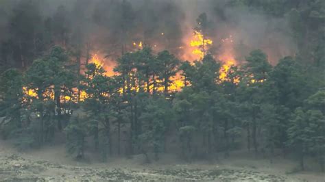 Evacuations ordered as fire spreads across 40 acres, threatening structures near Hartsel