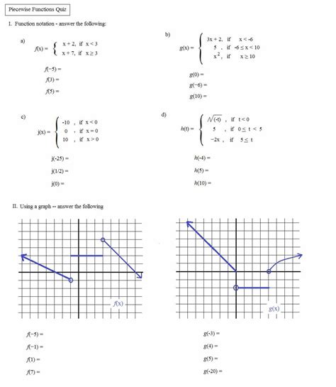 Evaluate piecewise functions Algebra (practice)