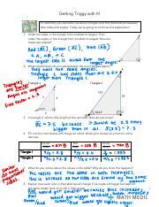 Evaluating Triangle Relationships Pi Answer Key