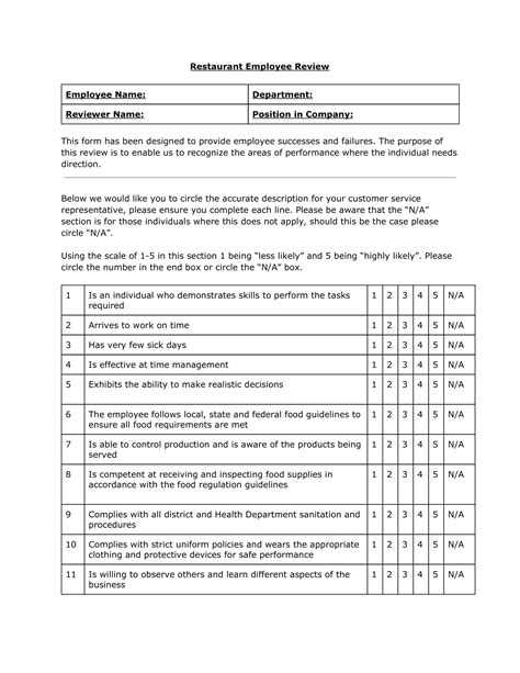 Evaluation Form 11+ Free Download In PDF