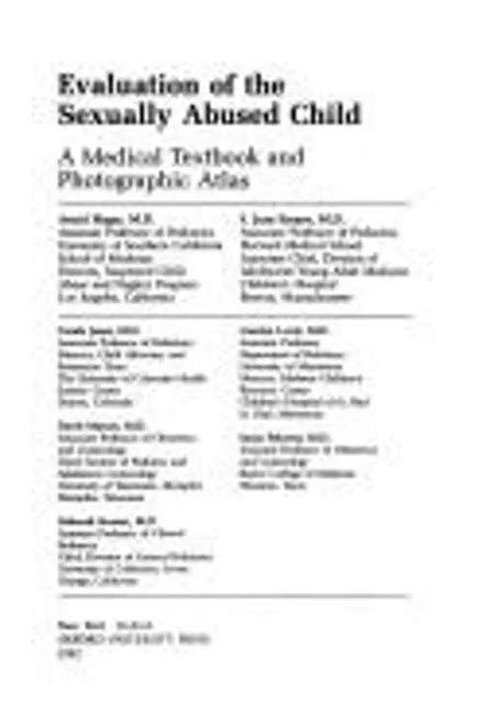 Evaluation of the sexually abused child a medical textbook and. - The hound of the baskervilles the study guide edition by francis gilbert.