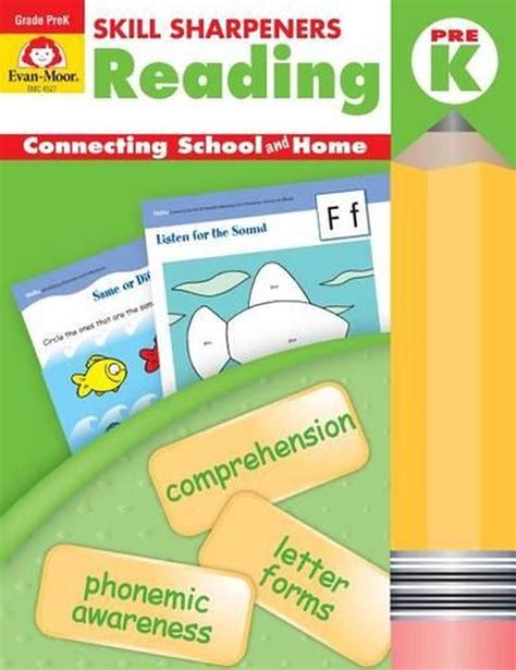 Evan Moore skill sharpers reading pre K English reading exercise …