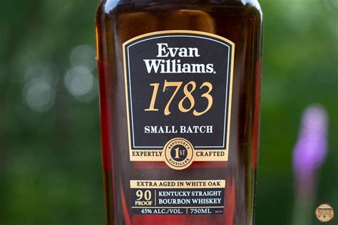 Evan Williams 1783 Small Batch Spirits Review