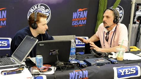 Craig Carton began his WFAN show an hour early on Thursday to explain why he's leaving the station for a full-time, seven-figure job with FS1. ... Evan Roberts and Craig Carton at Jets training ....