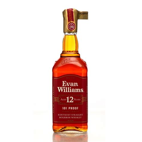 Evan williams 12 year. Evan Williams 12 Year 101 Proof Bourbon was known for years as the red labeled Evan Williams export-only bourbon that was sold exclusively in Japan. However, since the opening of the Evan William’s Experience in downtown Louisville in 2013, consumers have been able to purchase Evan Williams 12 Year 101 Proof Bourbon at the distillery. 