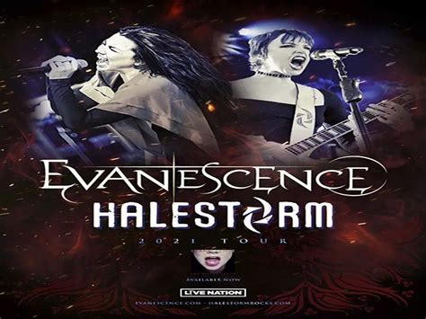 Evanescence Announce Fall 2024 U.S. Arena Tour With Halestorm