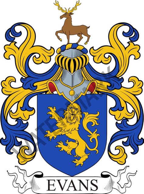 Evans Coat of Arms, Family Crest - Free Image to View - Evans …