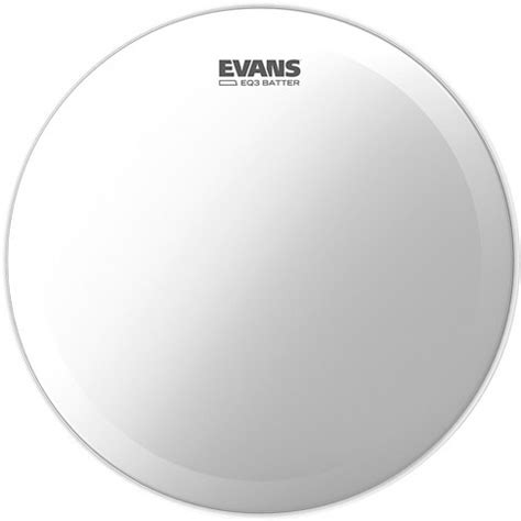 Evans Eq3 Frosted Bass Drum Head 24 In. : Target