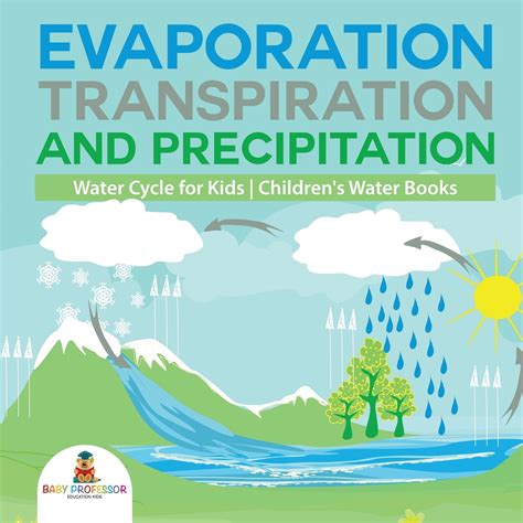 Read Online Evaporation Transpiration And Precipitation  Water Cycle For Kids  Childrens Water Books By Baby Professor