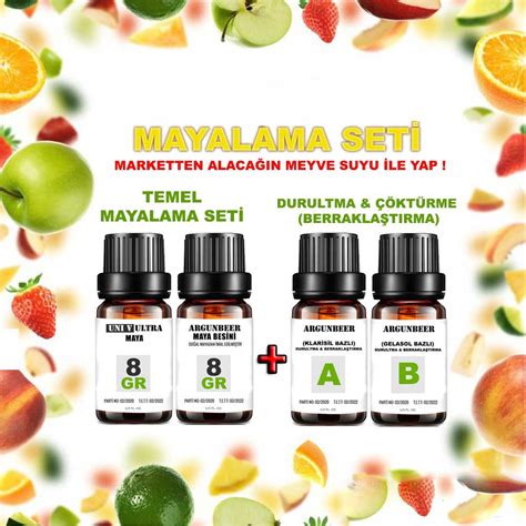 Evde Fermantasyon seti. 