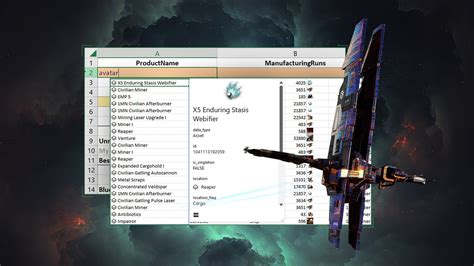 Eve Online Is Getting Microsoft Excel Support