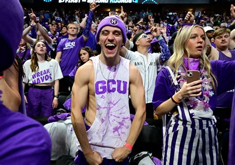 Even in loss to No. 3 seed Gonzaga, Grand Canyon University students brought the noise to Ball Arena
