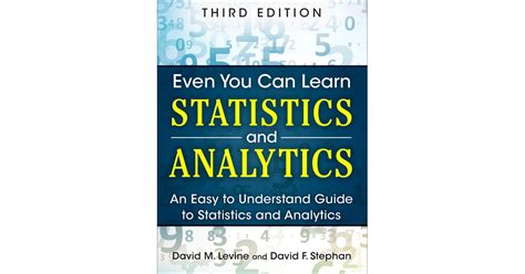 Even you can learn statistics and analytics an easy to understand guide to statistics and analytics 3rd edition. - Manual de derecho registral y notarial.