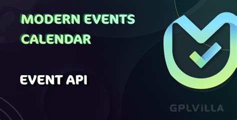 Event API Modern Events Calendar