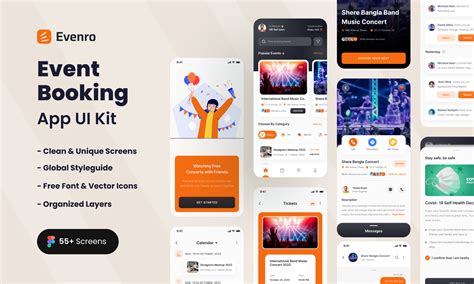 Event App Event app, App, App design