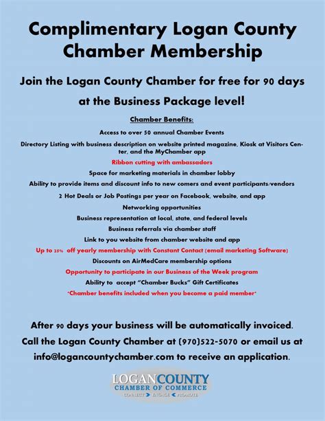 Event Calendar Logan County Chamber of Commerce - Logan …