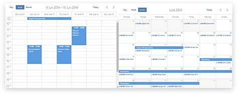 Event Calendar for MVC with dhtmlxScheduler