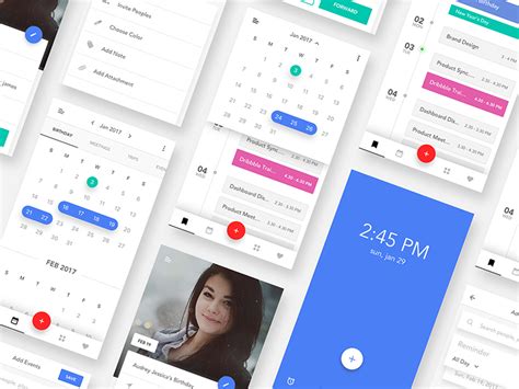 Event Calendar iOS App 1 by Divan Raj on Dribbble