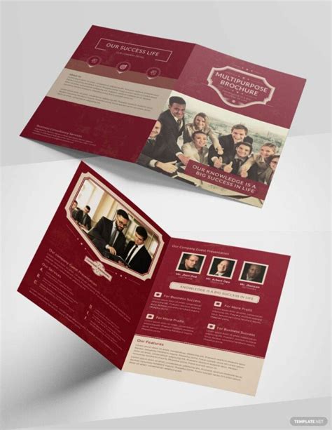 Event Program Half Fold
