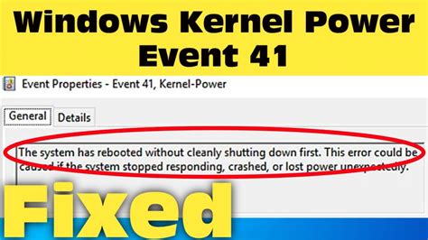 Event id 40 kernel power.  All the events today, this weekend, and beyo...