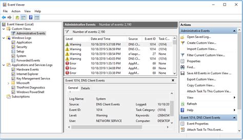 Event viewer windows 10. Start the Event Viewer and search for events related to the system shutdowns: Press the ⊞ Win keybutton, search for the eventvwr and start the Event Viewer. Expand Windows Logs on the left panel and go to System. Right-click on System and select Filter Current Log... Type the following IDs in the <All Event IDs> field and click OK : 