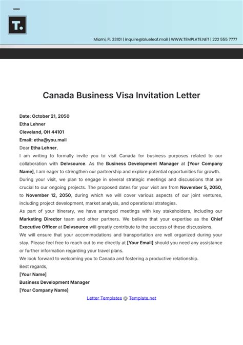 Eventbrite canada conference with visa invitation letter.  Event in july 5.  original...