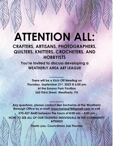 Events – Borough of Weatherly