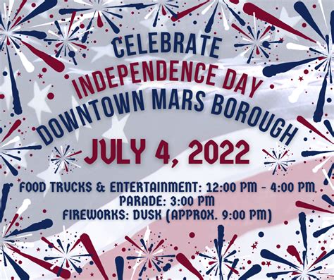 Events Mars Borough