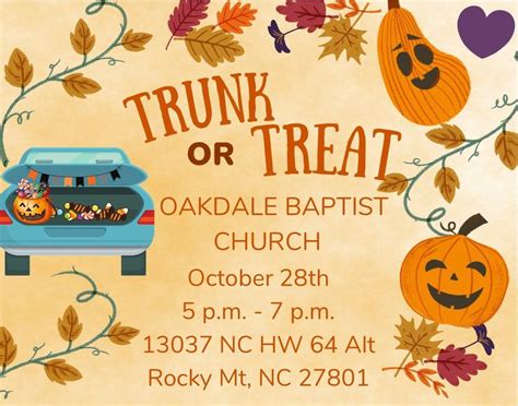 Events Oakdale Church