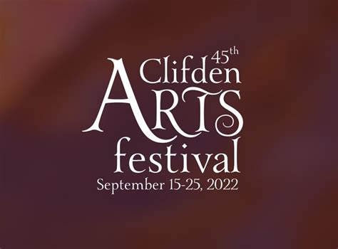 Events and Tickets - Clifden Arts Festival