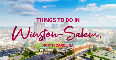 Annual Festivals & Upcoming Events in Winston-Salem. Winston-Salem shines in every season through our variety of events and festivals. Make plans to attend family-friendly festivals, see captivating museum exhibits, …. 