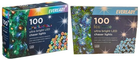 Everaedy 100 Ultra Bright LED Chaser Light Home Garden Party …