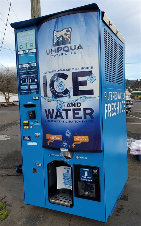 The Polar Station® ice and water vending machine boasts a patented 8-stage purification process, which then stores water (or freezes it) to be dispensed as the user wishes. People will have no trouble using the controls for payment and dispersion as this ice machine is one of the easiest to use on the market. It can hold anywhere from 1 to 4 .... 