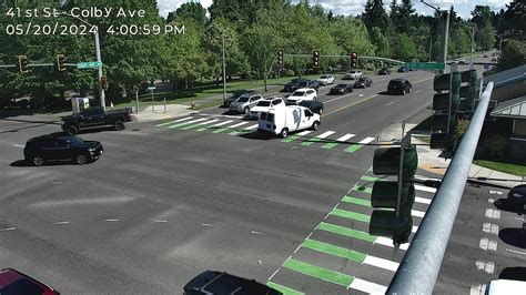 I-5 Everett, WA Traffic Cameras. Accidents. Weather. I
