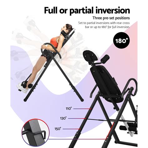 Everfit Inversion Table Inverter Gravity Machine Back …