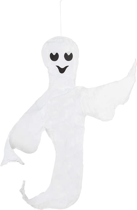 Evergreen Flag Peek A Boo Ghost Halloween Decoration - 5 x 1 x …