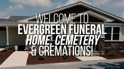Evergreen funeral home & cemetery obituaries. Things To Know About Evergreen funeral home & cemetery obituaries. 