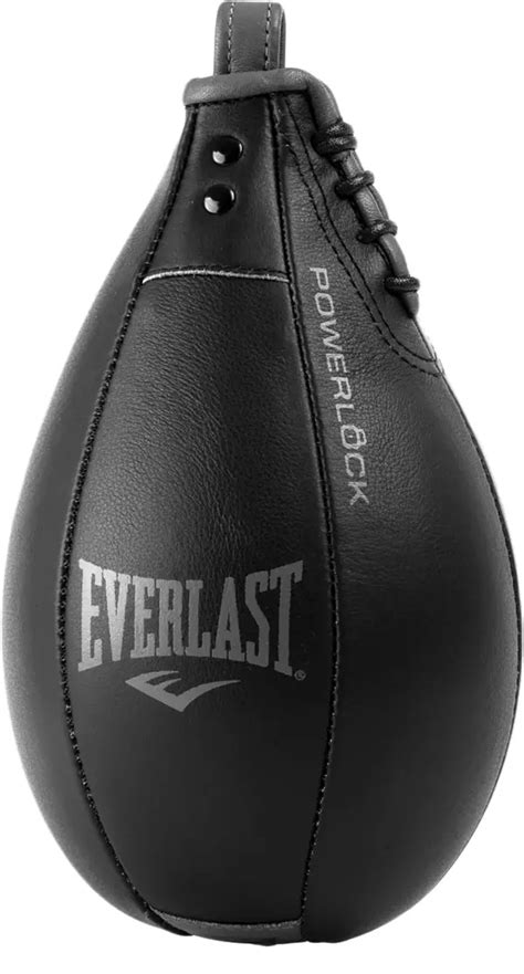 Everlast Powerlock Leather Boxing Speed Bag Dick