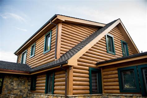 Everlog siding. With every structure our mission is the same: provide beautiful, realistic, and worry-free log products that both solve the traditional problems with wood log construction and give you peace of mind. EverLogs™ and EverLog™ Siding contain our patented technologies for use in the concrete log home construction and siding industry. 