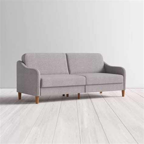 Everly convertible sofa. This convertible sofa meets your various needs.Nice to sitting,laying and sleeping,it can be easily converted into chaise lounge or a sleeper bed for small apartment,living room,studio,home office,etc. ... by Everly Quinn. From $679.99 $759.99 (1) Rated 4 out of 5 stars.1 total vote. Free shipping. 