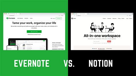 Evernote vs notion. Apr 5, 2023 · When comparing Notion vs Evernote, the main difference is their focus. Notion’s primary focus is on making data actionable through AI assistance and summarization tools, while Evernote focuses more on helping users manage notes, projects, and tasks. Ultimately, both are great solutions for staying organized, but depending on your needs, one ... 