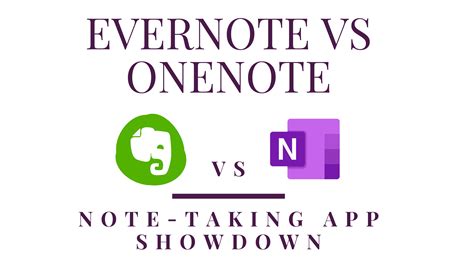 Evernote vs onenote. 