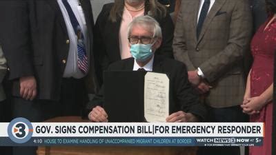 Evers signs compensation bill for emergency responders