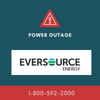 Eversource report outage. Eversource urges customers to report any outage online at www.eversource.com or call 800-286-2000. Storms have since moved out and winds have diminished. The rest of the week will be quieter with ... 