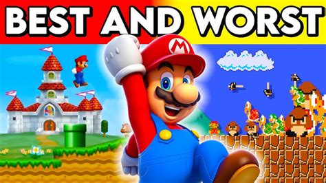 Every 3D Mario Game Ranked From Worst To Best