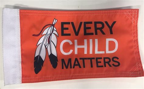 Every Child Matters Aerial Flag 6″x10″ - theflagstore.ca