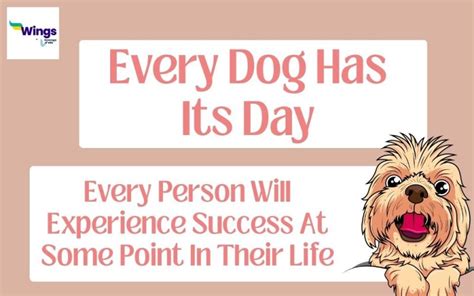 Every Dog Has Its Day synonyms - Power Thesaurus